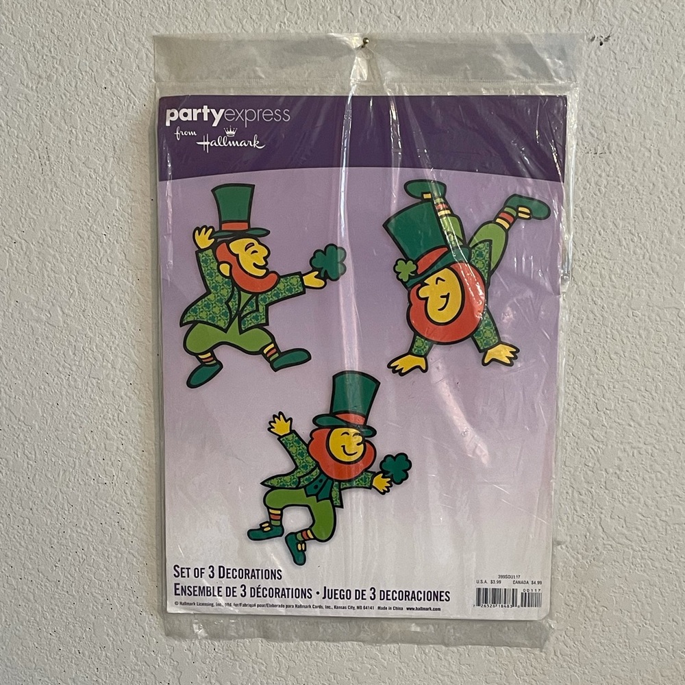 VINTAGE Hallmark Party Express Vintage Irish